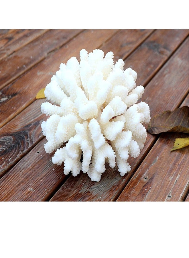 Besimple Pack of 2 Artificial Coral Ornament, Aquarium Resin Coral Decor Underwater Sea Plants Fish Tank Decoration Aquarium Plants - Image 4